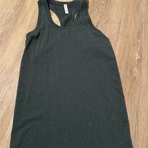 Sparkles Athleta Tank - Green with Sparkles - Small